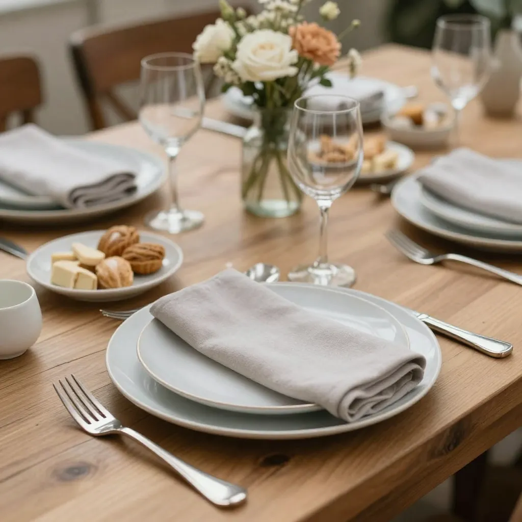 Tradisjonell ettermiddagste oppsett